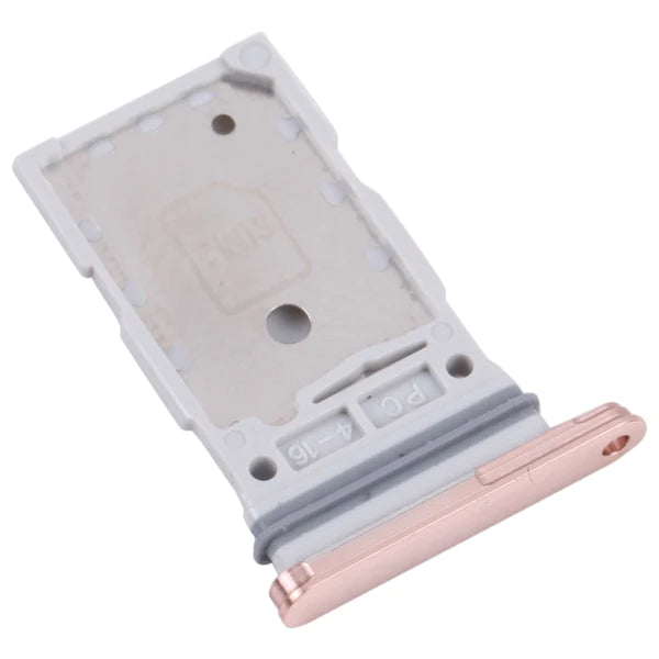 Sim Tray For Samsung Galaxy S22/S22 Plus Pink Gold